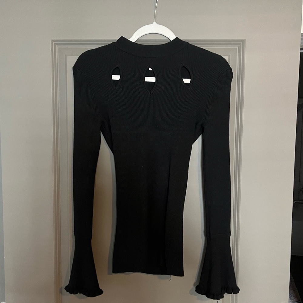 Cut out black shirt